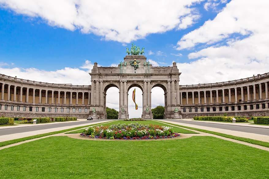 Cinquantenaire Park in Brussels