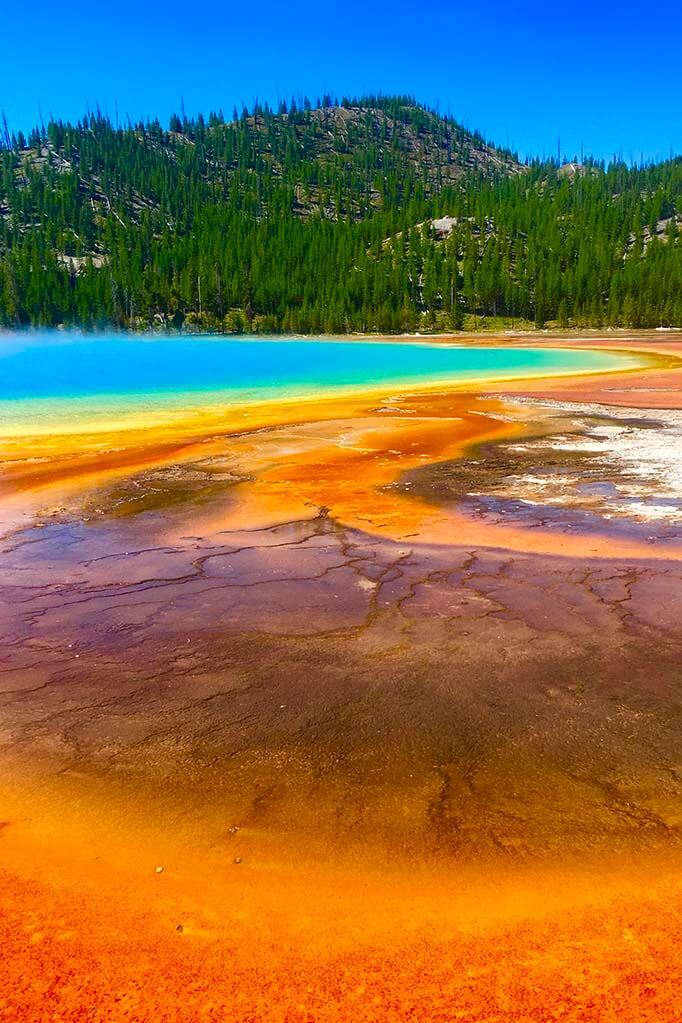 Grand Prismatic Spring in Yellowstone National Park