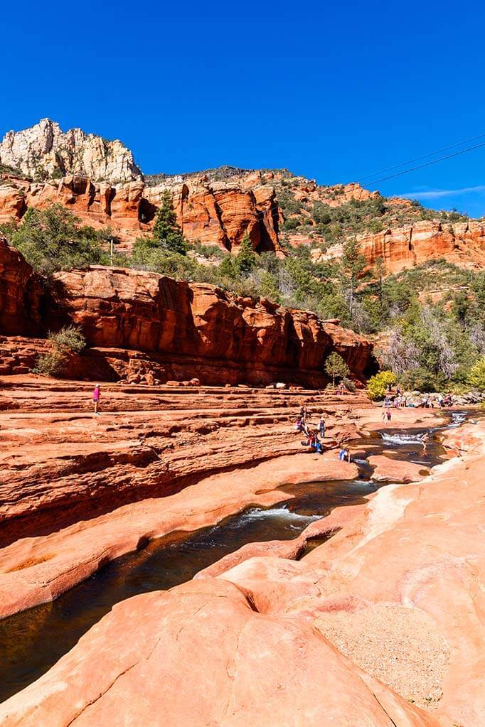 Slide Rock State Park near Sedona Arizona