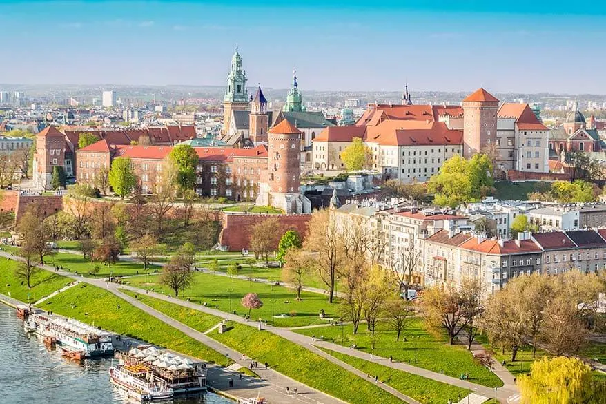 Spring break destinations in Europe - Krakow in Poland