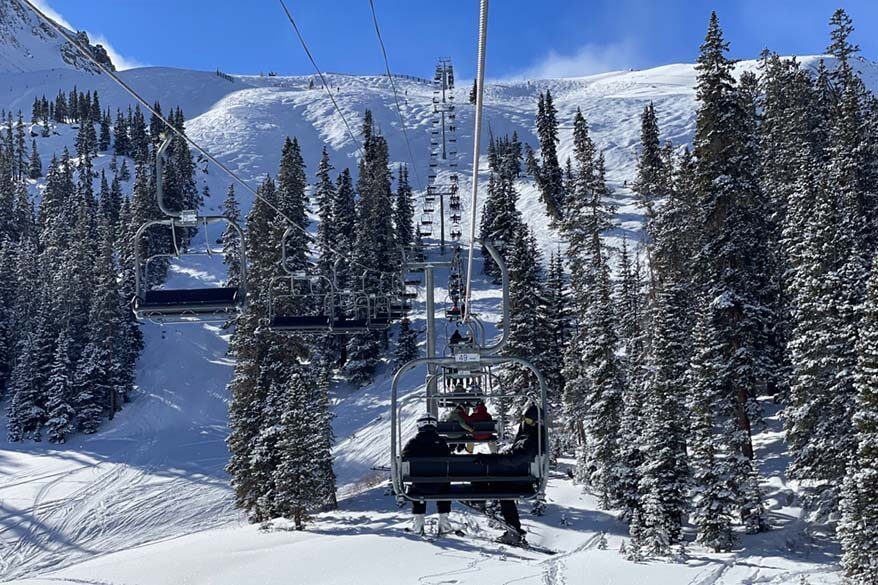 Spring break in the snow - Colorado mountains