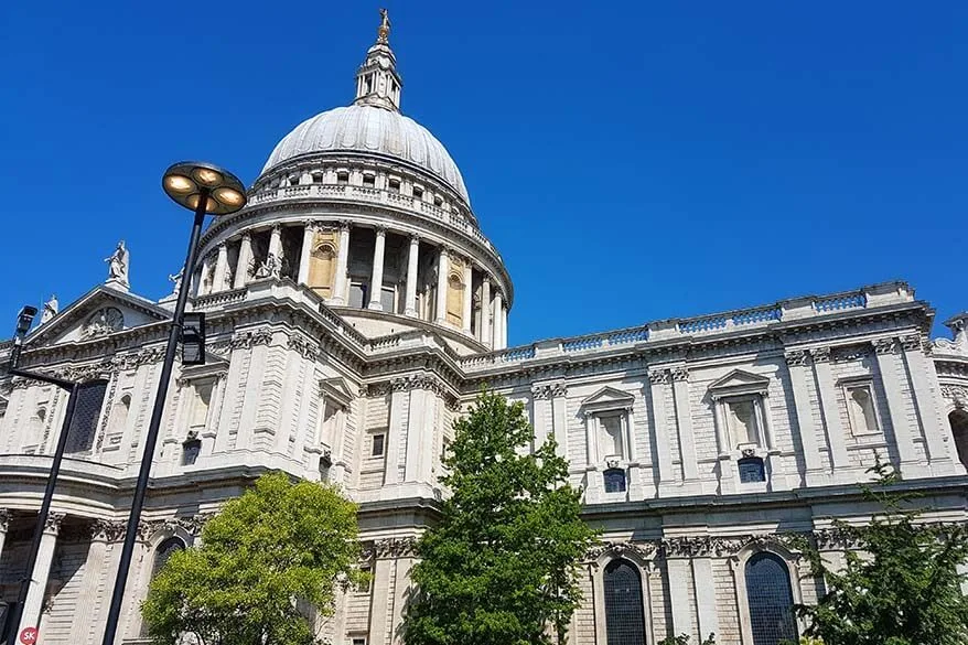 St Paul's Cathedral in London