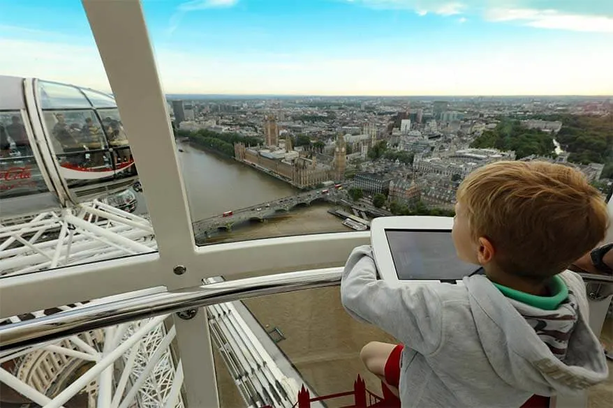 View from London Eye