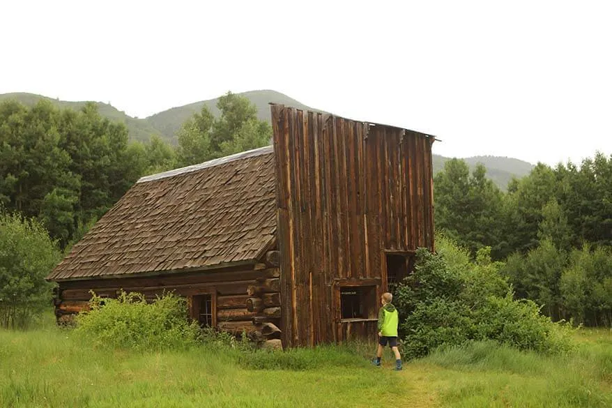 Ashcroft Ghost Town - old post office building