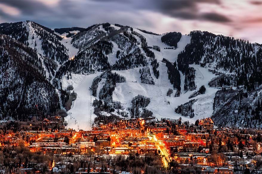 Aspen in winter