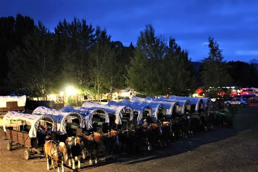 Bar T 5 Chuck Wagon Dinner Ride in Jackson Hole