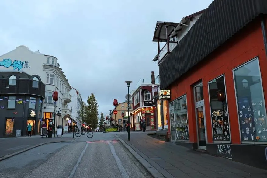 Reykjavik city center