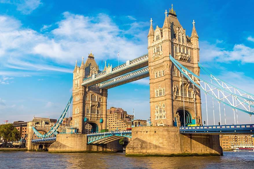 Tower Bridge - iconic view in London