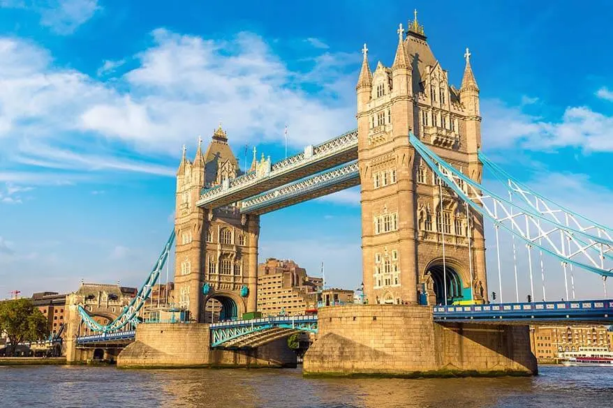 Tower Bridge - iconic view in London