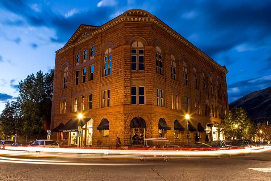 Wheeler Opera House in Aspen