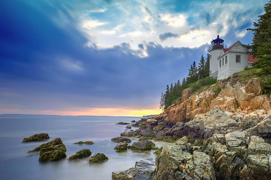 Bass Harbor Head Lighthouse in Acadia National Park