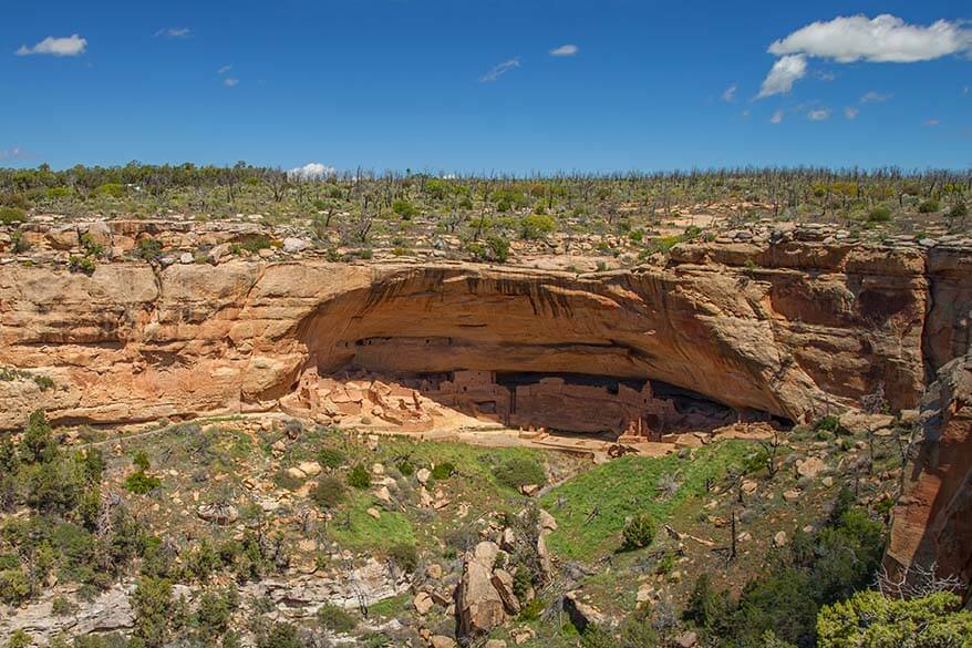 Long House in Mesa Verde National Park in May