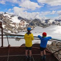 Stubai Glacier Top of Tyrol in Austria