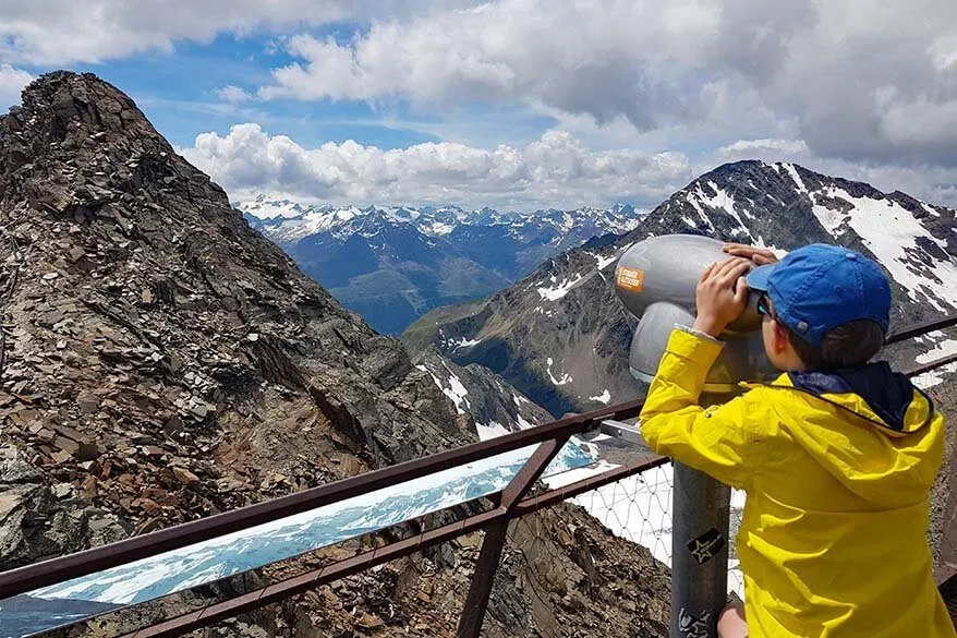 View from Top of Tyrol viewing platform