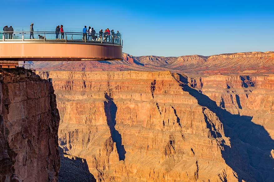 Las Vegas day trips - Grand Canyon Skywalk