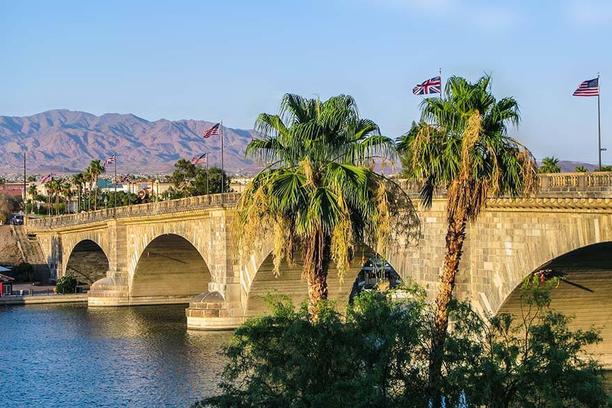 London Bridge at Lake Havasu in Arizona