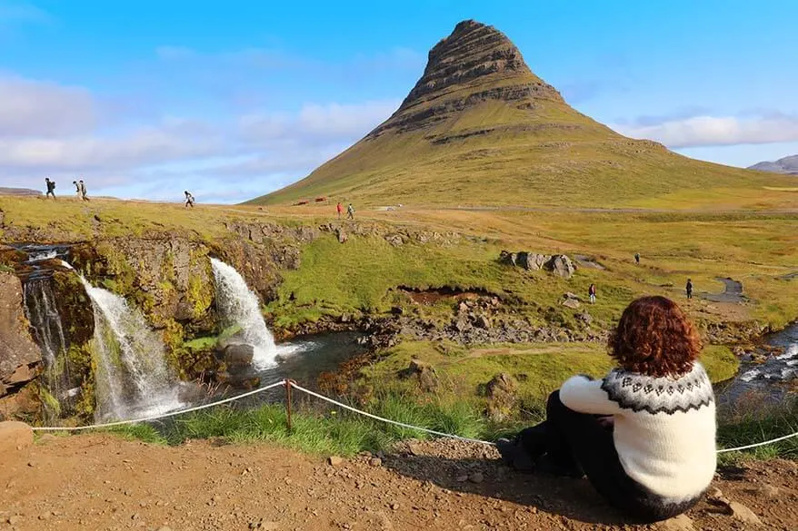 Kirkjufellsfoss waterfall Iceland