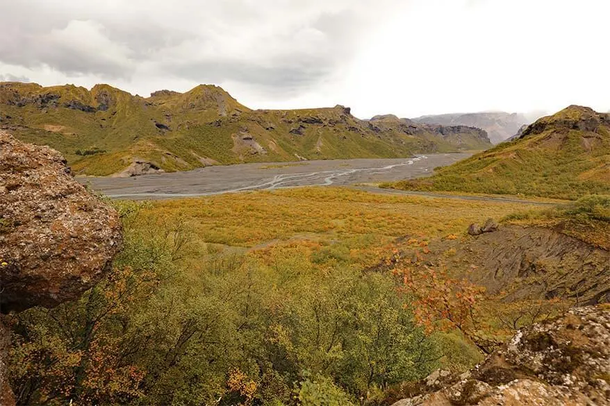 Thorsmork in the highlands of Iceland