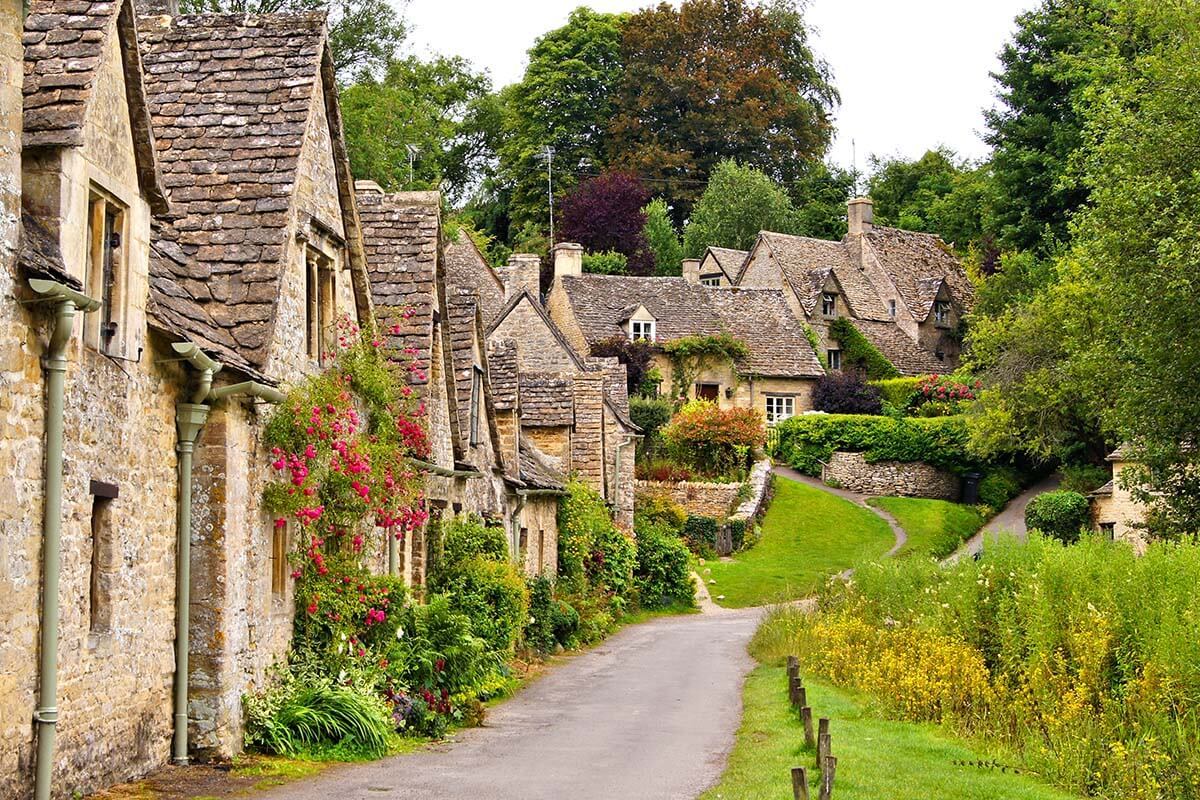 Arlington Row in Bibury Cotswolds UK