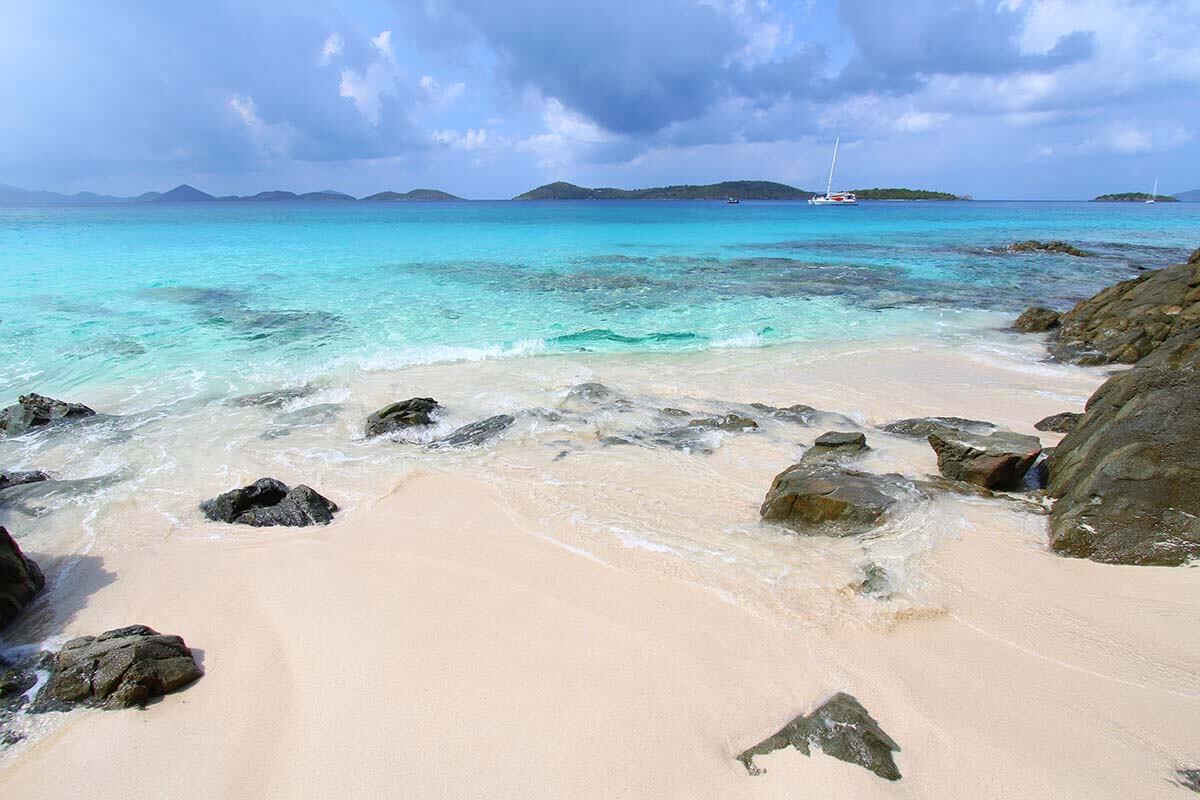 Honeymoon Beach is one of the best beaches in Saint John USVI