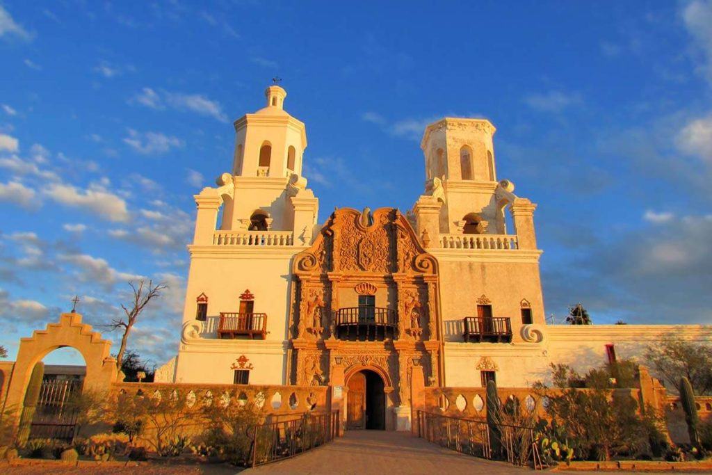 San Xavier del Bac Mission near Tucson Arizona