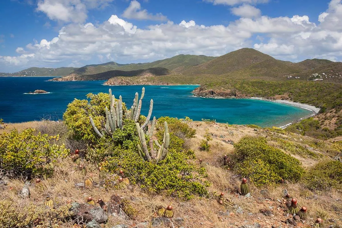 Scenery at Ram Head trail in St John USVI