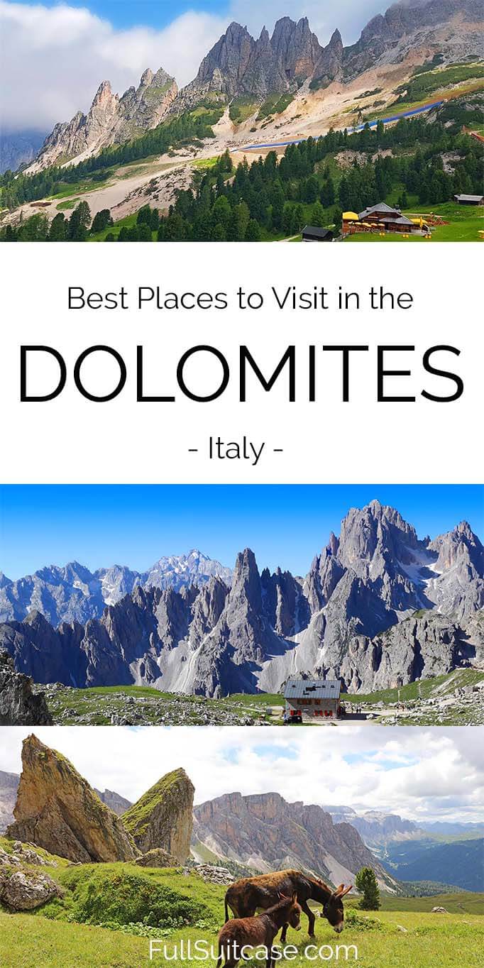 Where to go and what to see in the Dolomites Italy