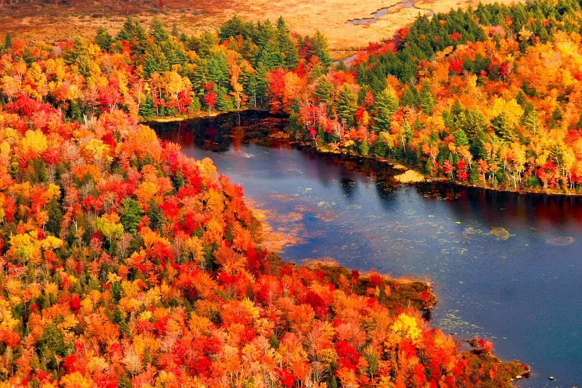 Acadia National Park in the fall