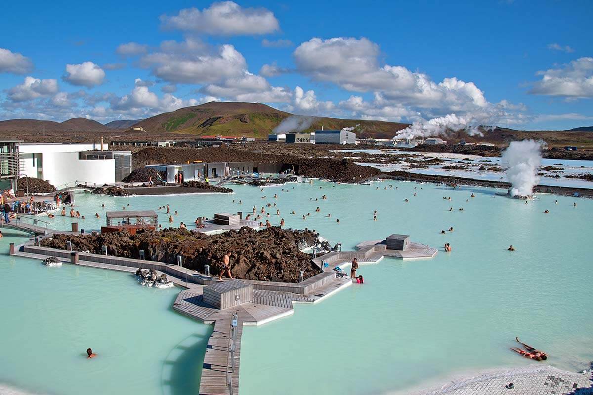 Blue Lagoon geothermal pool in Iceland