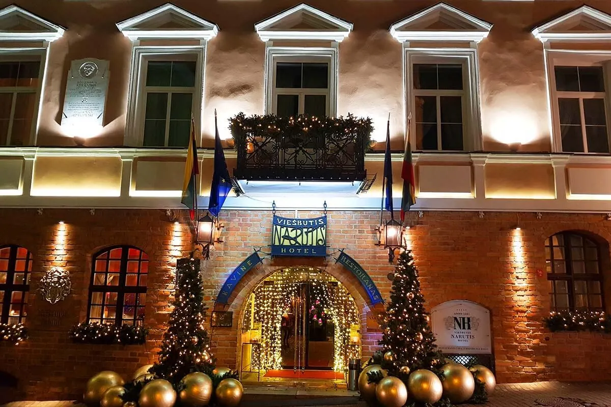 Hotel Narutis in Vilnius Lithuania