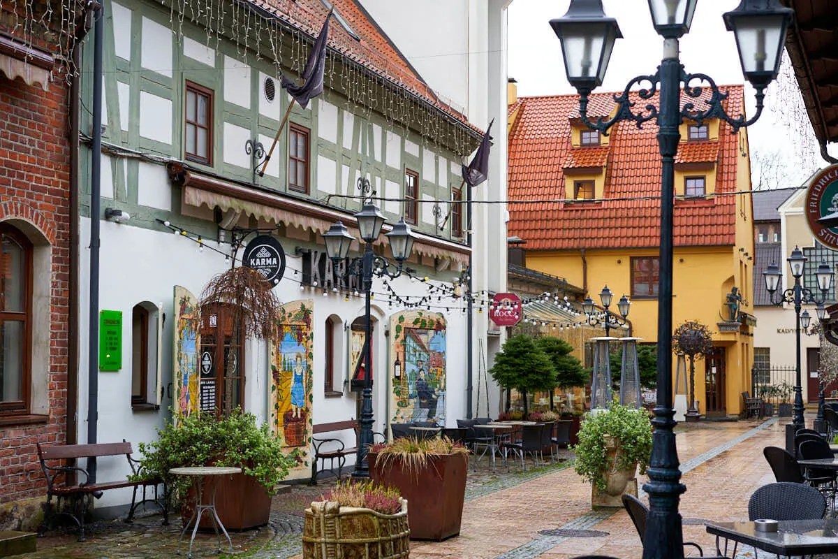 Fredericho Passage in Klaipeda Lithuania