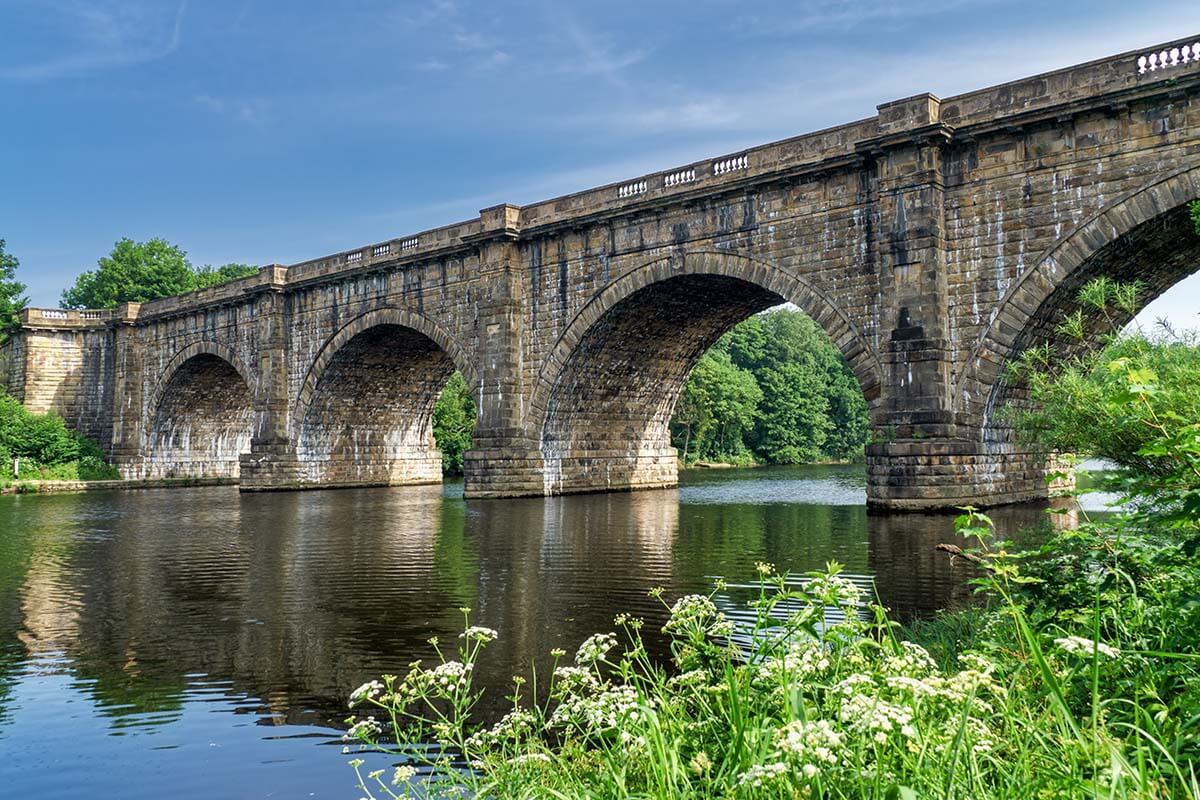 Lune Aqueduct in Lancaster UK