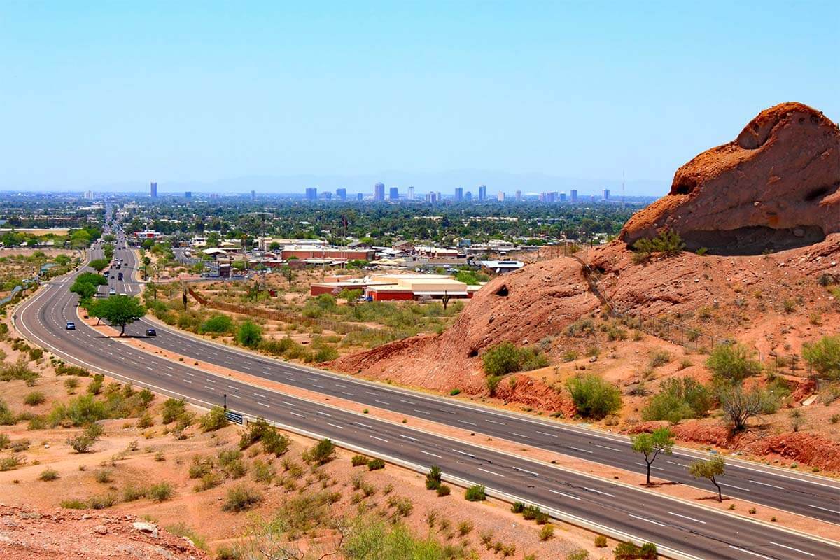 McDowell Road in Phoenix Metro Arizona