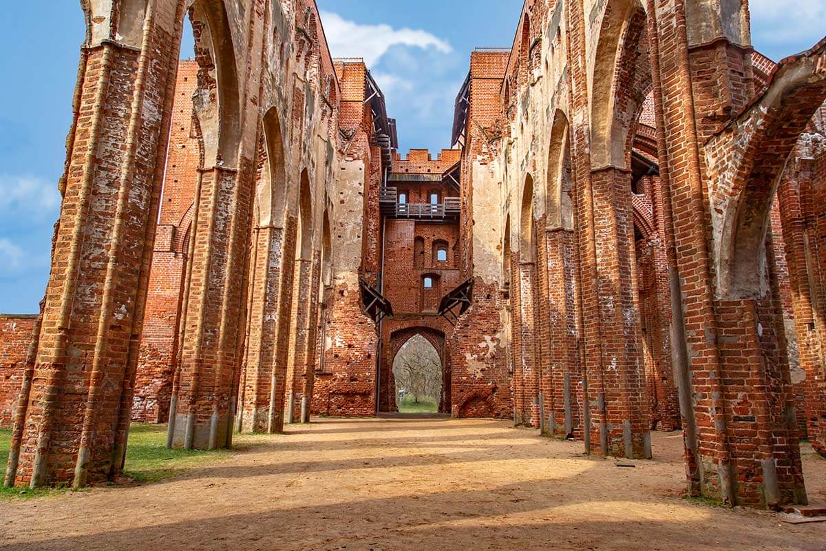 Tartu Cathedral in Estonia