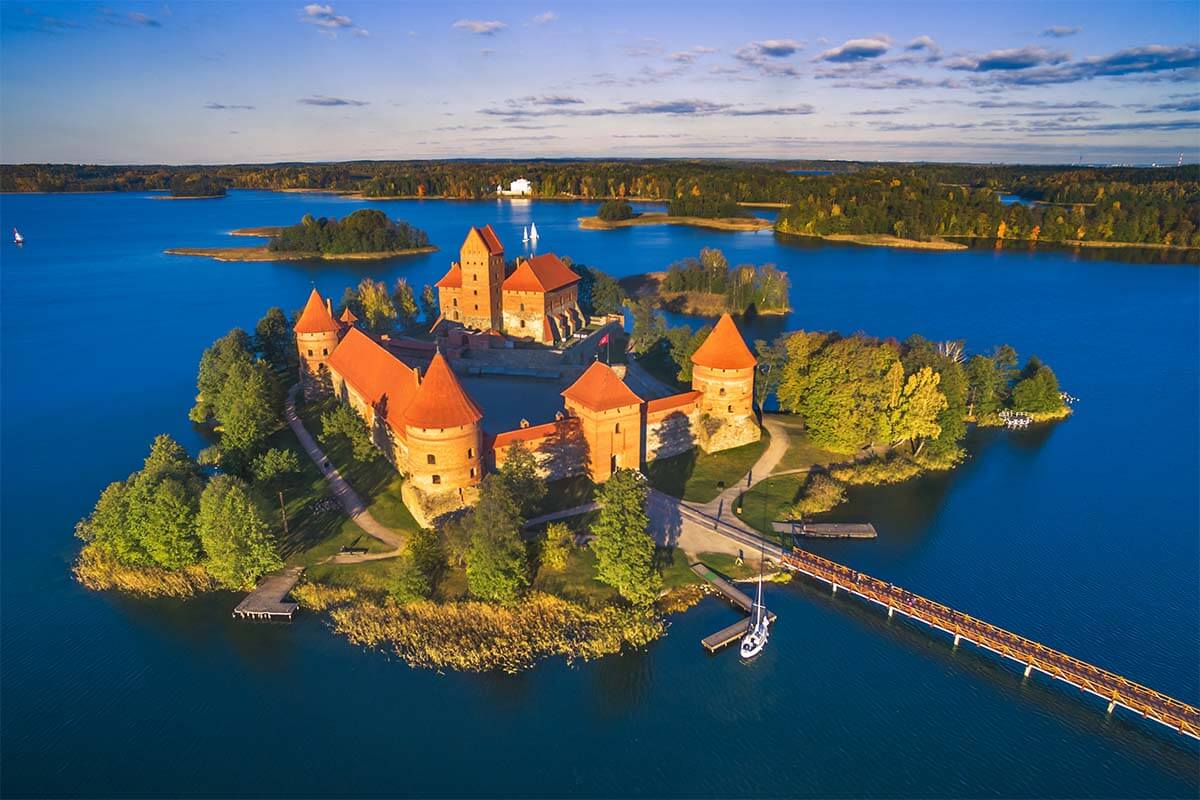 Trakai Castle in Lithuania