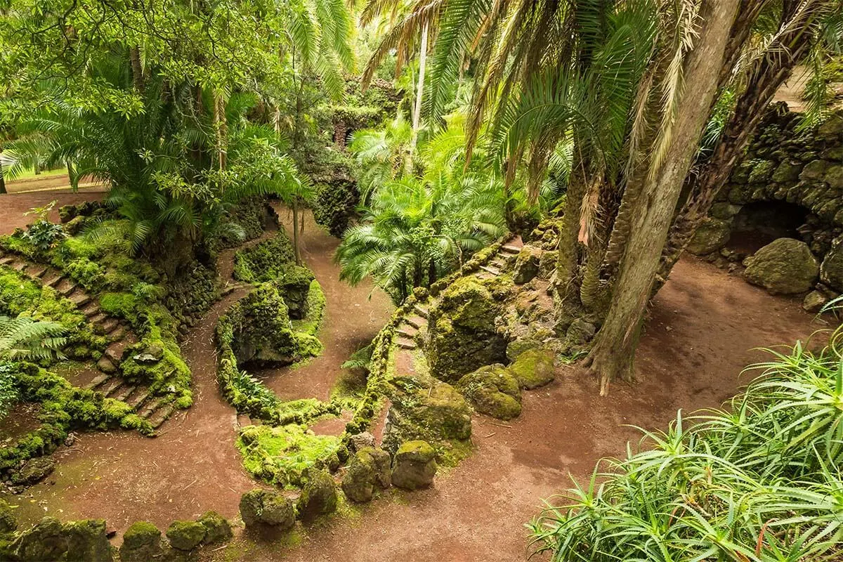 Antonio Borges Garden in Ponta Delgada