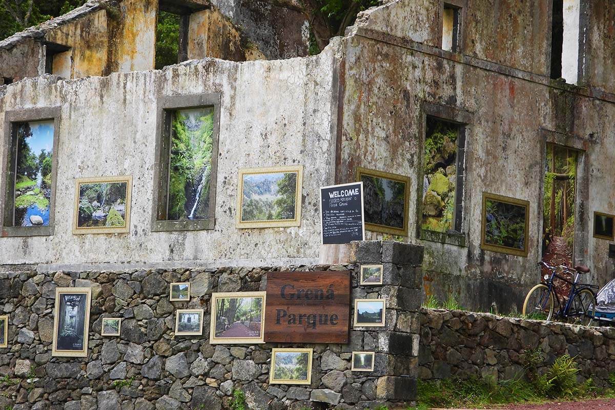 Grena Park in Furnas Azores