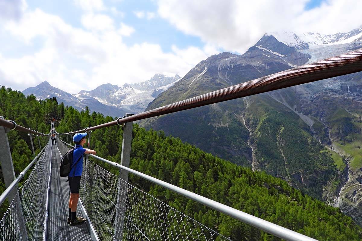 Charles Kuonen Suspension Bridge Hike Info & Is It Worth It? (Randa, Switzerland)