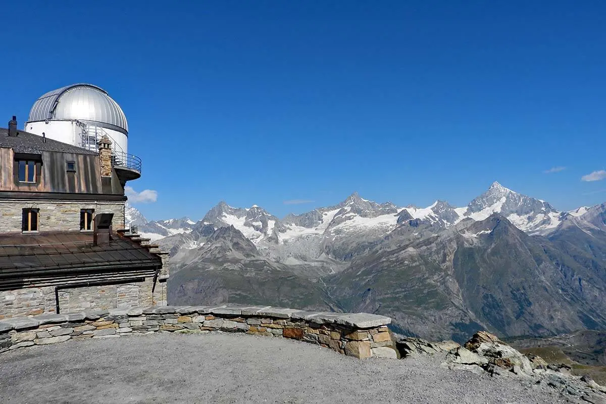 Gornergrat in Zermatt Switzerland