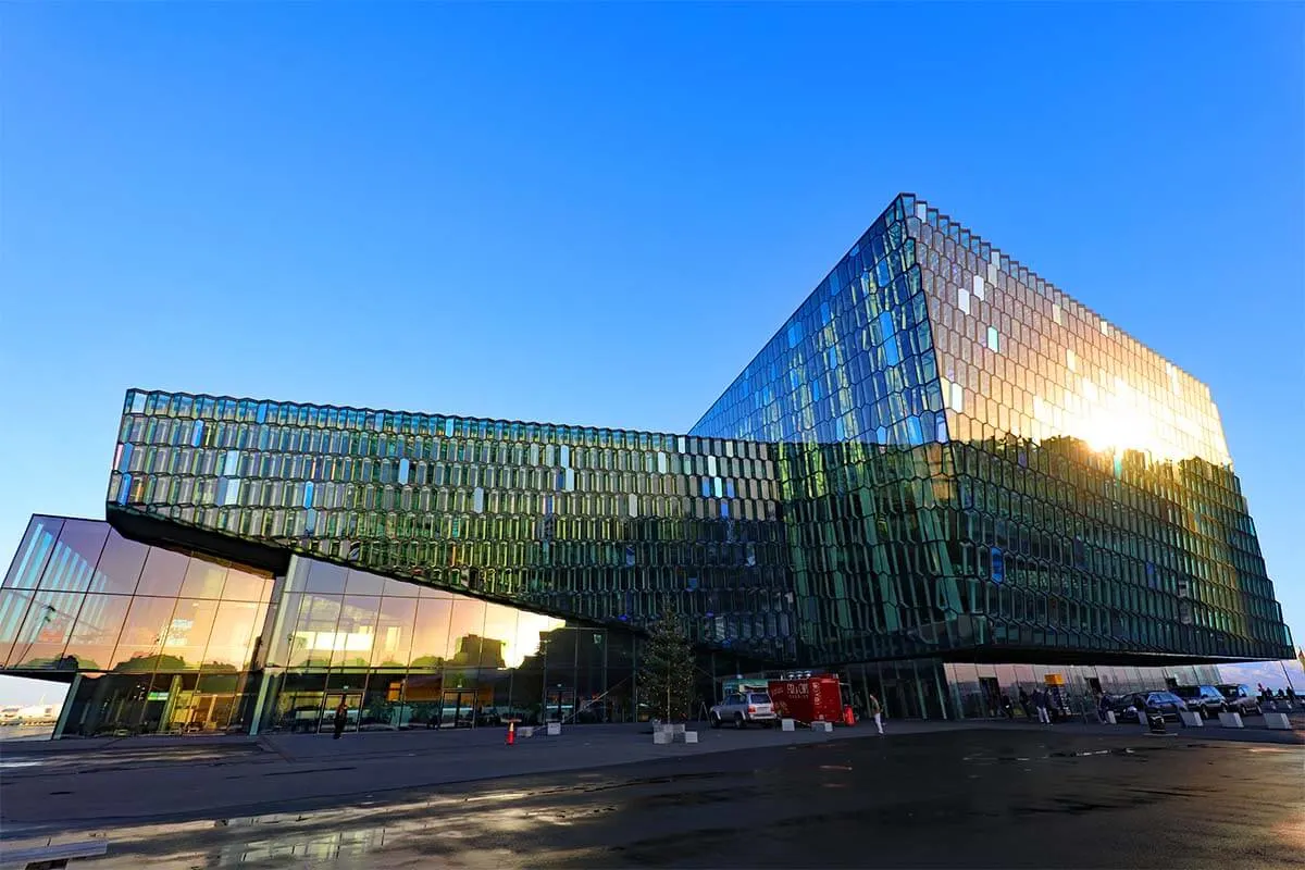 Harpa Concert Hall in Reykjavik