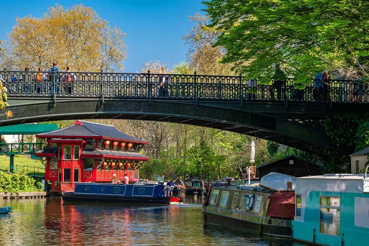 Regent's Canal in Camden Town London