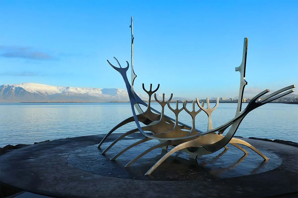 Sun Voyager (Solfar) is one of the most famous Reykjavik landmarks