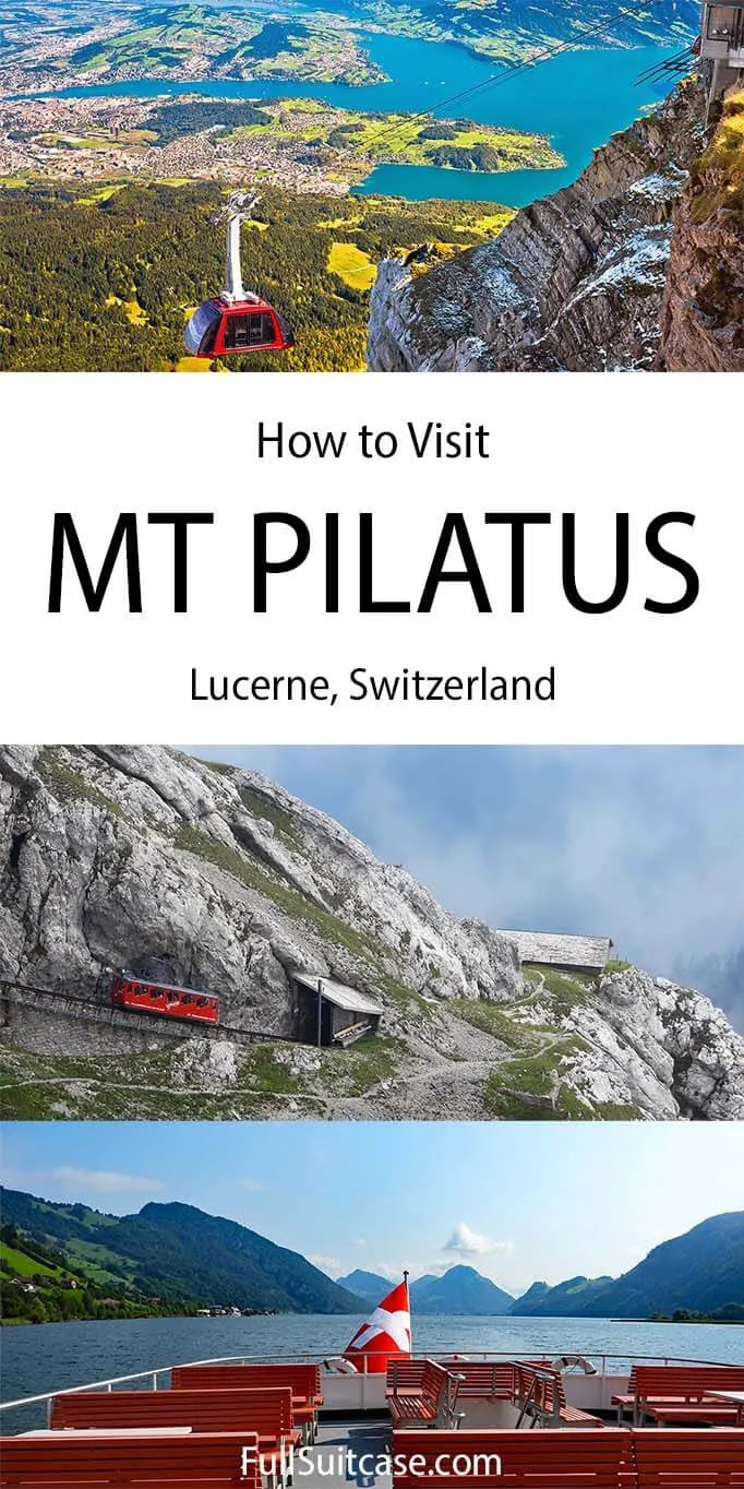 How to visit Mount Pilatus from Lucerne, Switzerland