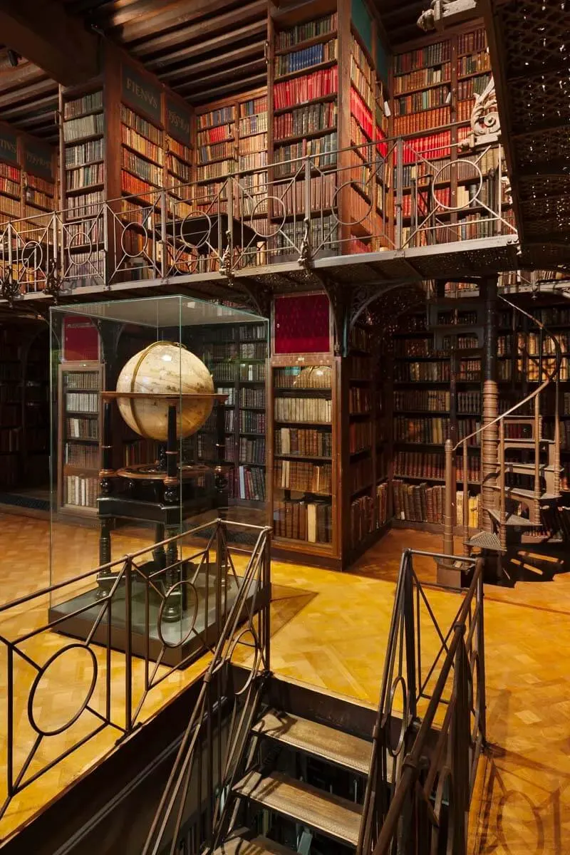 Nottebohm Room at Hendrik Conscience Heritage Library in Antwerp