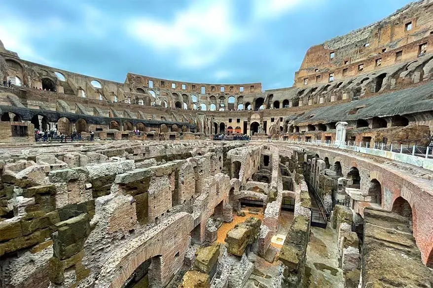 Colosseum inside