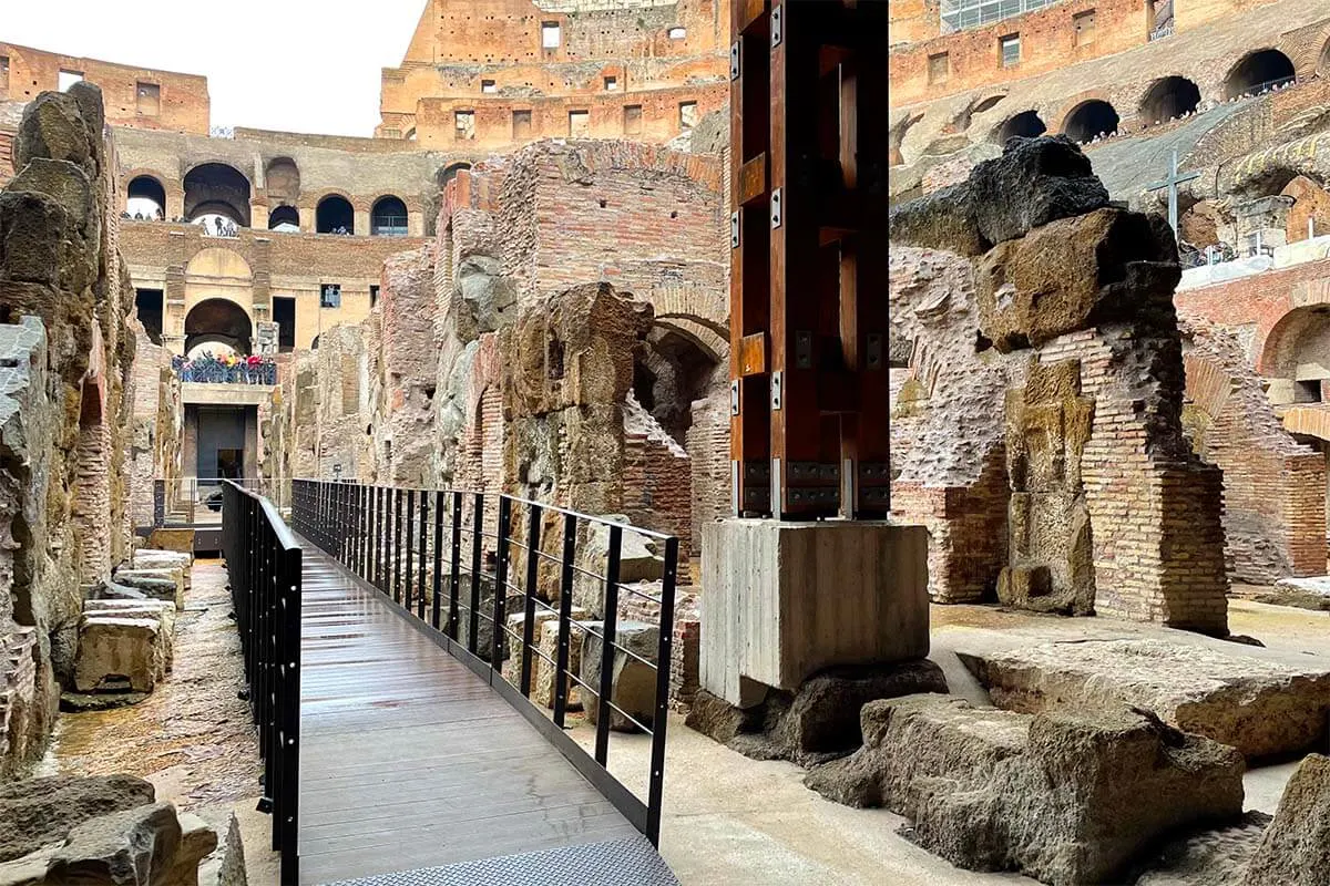 Colosseum underground