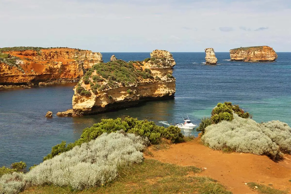 Great Ocean Road scenery in Southern Australia