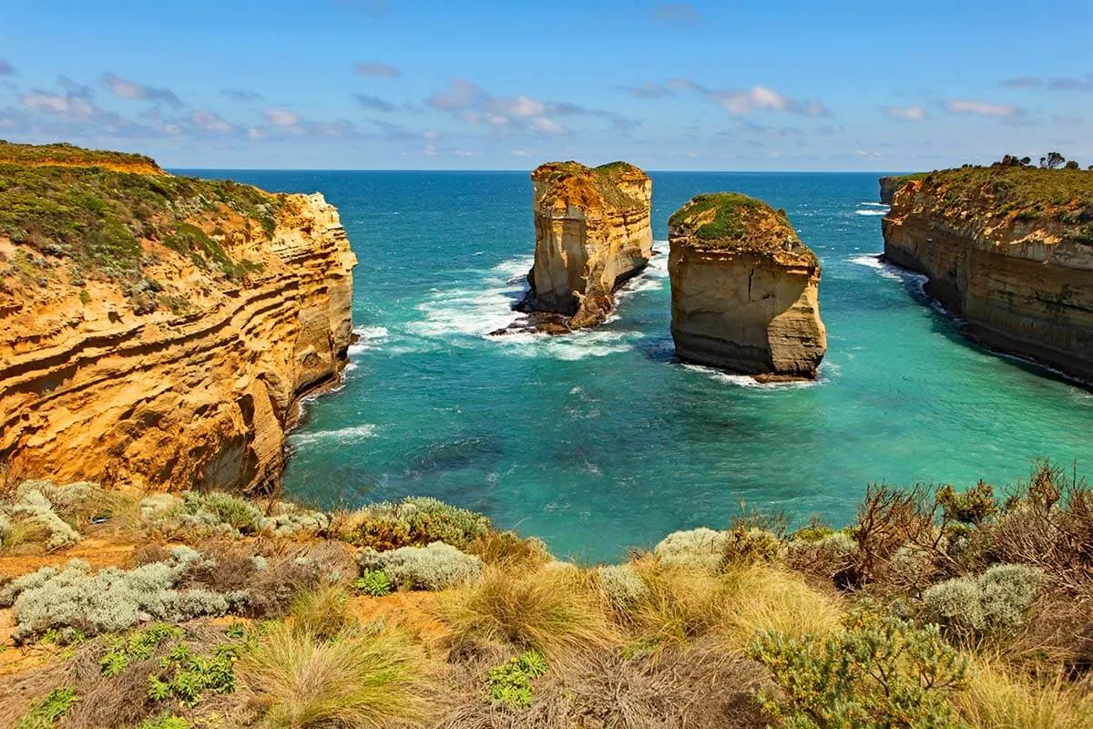 Scenery at Loch Ard Gorge, Great Ocean Road