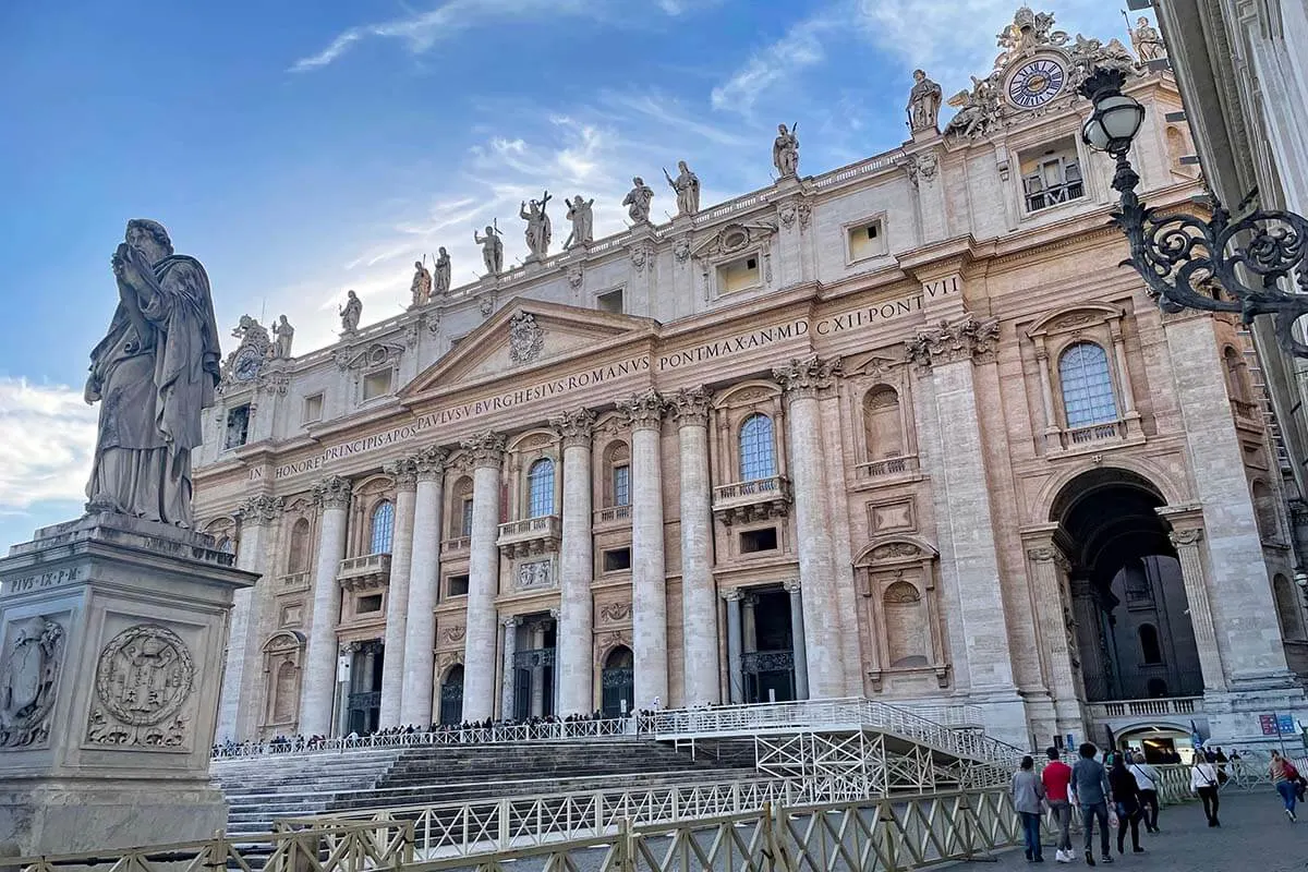 St Peter's Basilica in Rome