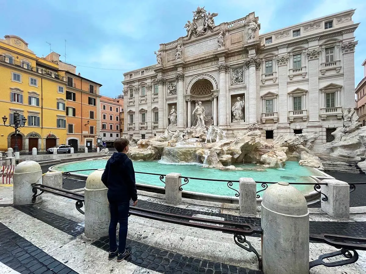 Trevi Fountain in Rome